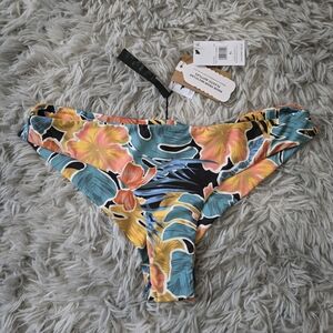NWT Volcom Take It Easy Cheekini Bikini Bottom - Size XL